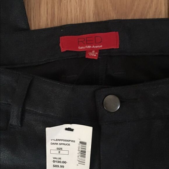 NWT SAKS FIFTH AVENUE Red Label Jeggings - Picture 2 of 7